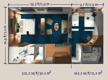 Darwin suite cabin